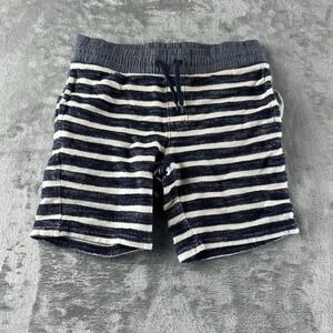 Old Navy Shorts Boys S (6/7) Navy Blue White Stripe